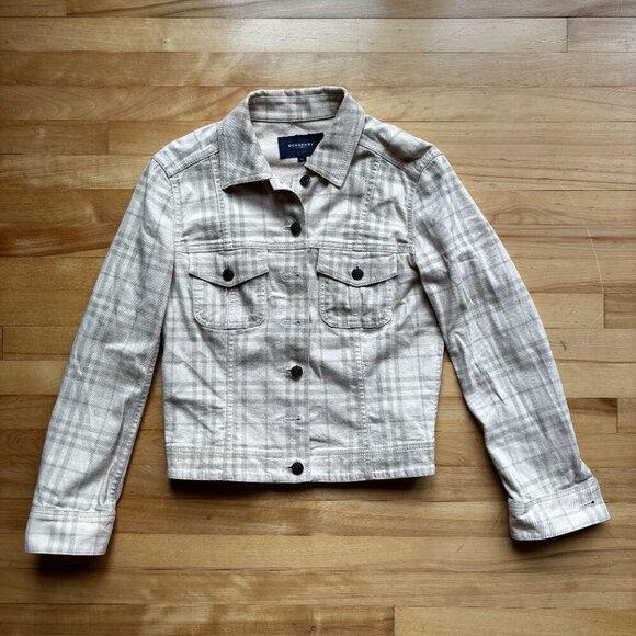 Burberry Women’s Check Jacket Size 42 (US 10) - Picture 6 of 12